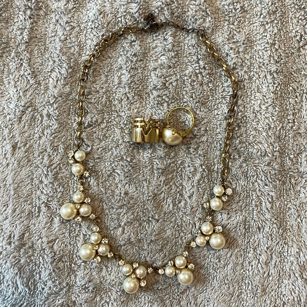 Necklace and matching Ring set